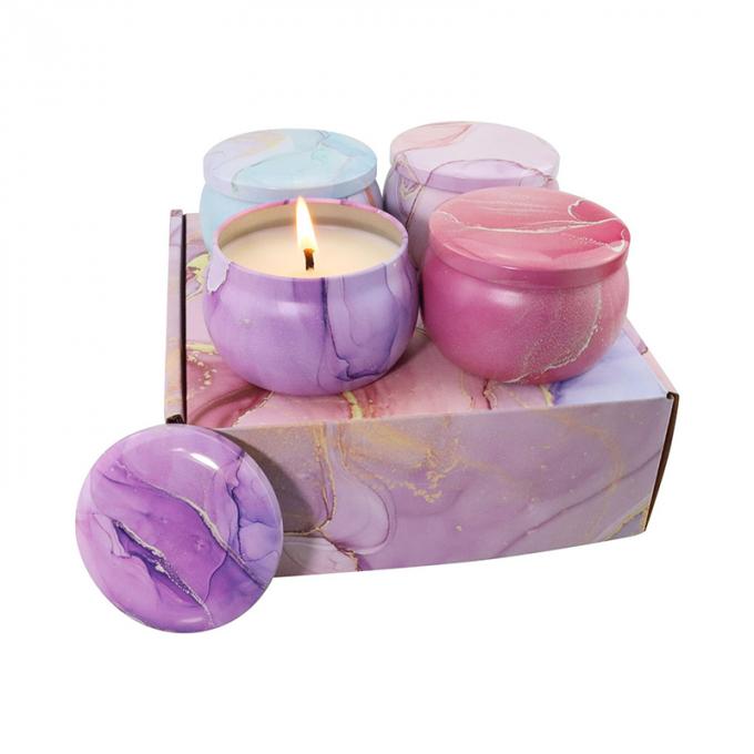 Moederdag Verjaardag Valentine Weddings Soy Candle Long die de Bemerkte Luxe van Kaarsen Privé Etiket Bemerkte Kaarsen duren