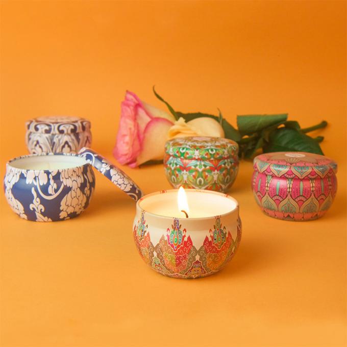 Moederdag Verjaardag Valentine Weddings Soy Candle Long die de Bemerkte Luxe van Kaarsen Privé Etiket Bemerkte Kaarsen duren