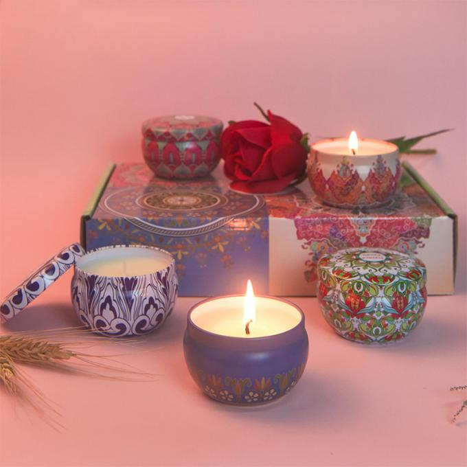 Moederdag Verjaardag Valentine Weddings Soy Candle Long die de Bemerkte Luxe van Kaarsen Privé Etiket Bemerkte Kaarsen duren