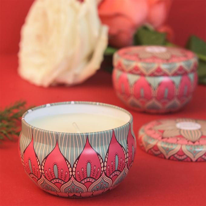 Moederdag Verjaardag Valentine Weddings Soy Candle Long die de Bemerkte Luxe van Kaarsen Privé Etiket Bemerkte Kaarsen duren